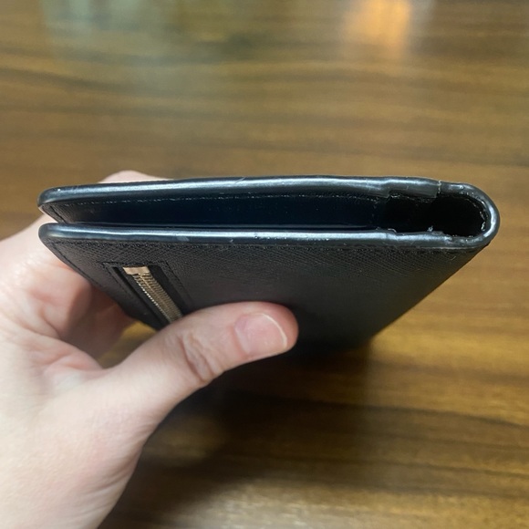 Kate Spade Saffiano Leather Black Wallet - Picture 3 of 10